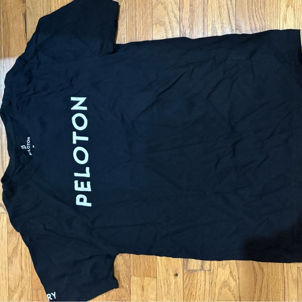 Peloton Black Short Sleeve Tee